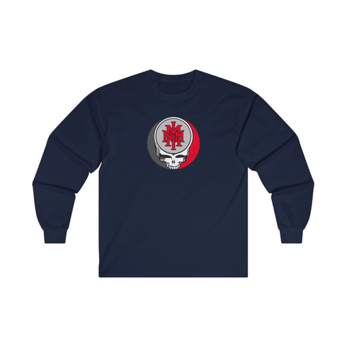 New Mexico Military Institute Grateful Dead Long Sleeve Tee StealieShop